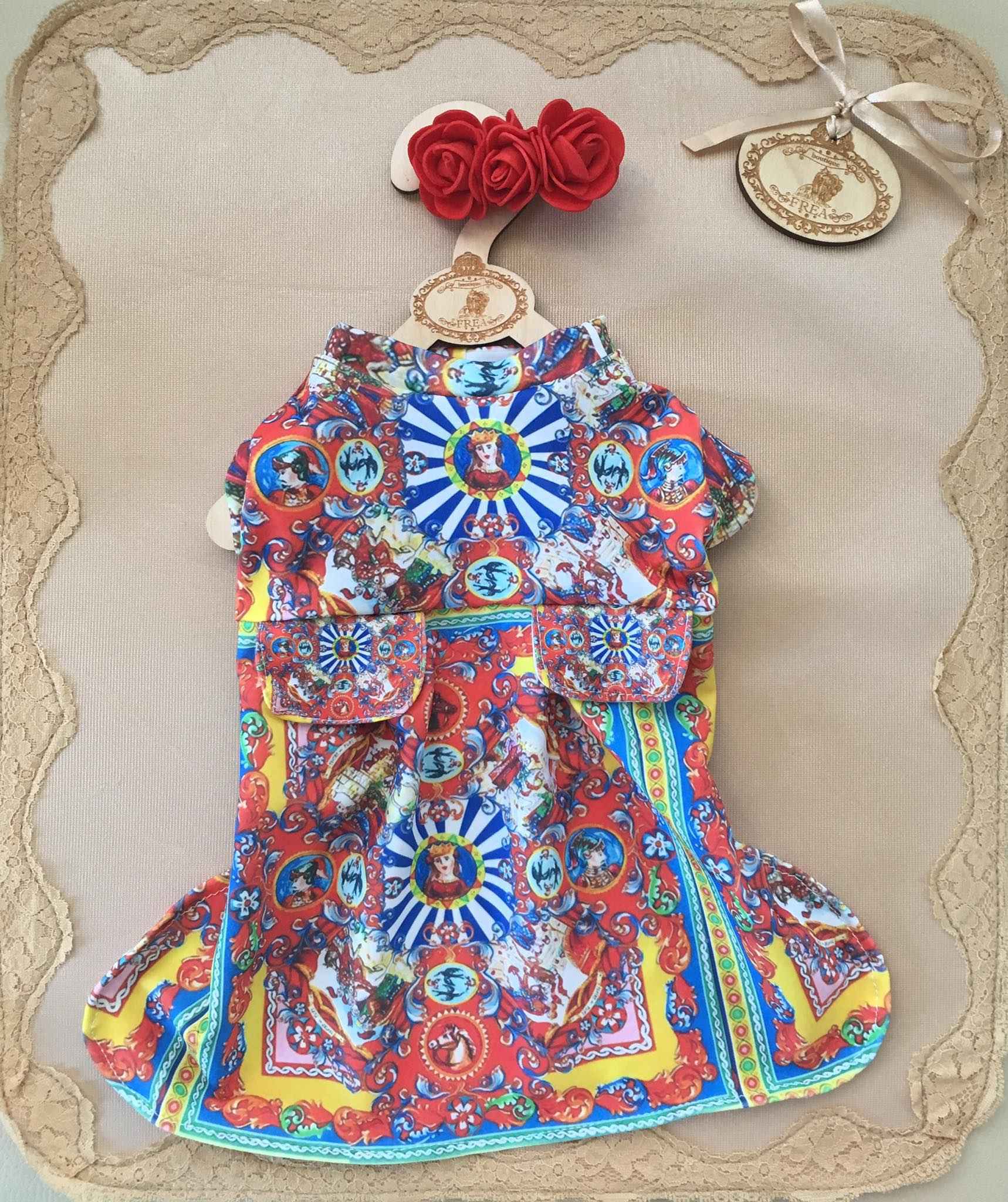Рокличка и шнолка  “My Yorkie Fashion Icon collection by FREA”